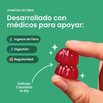 Gomitas de Fibra Prebiótica