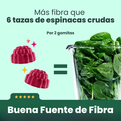 Gomitas de Fibra Prebiótica