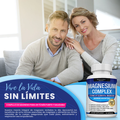 Magnesio Completo con 8 Formas – 1000mg