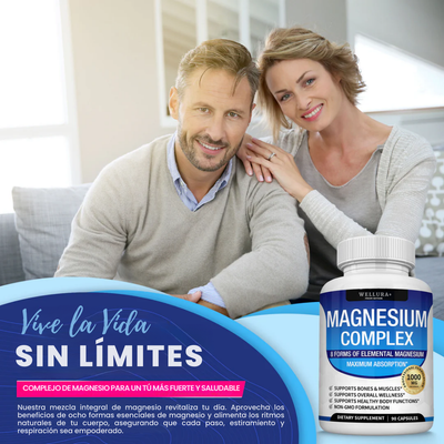 Magnesio Completo con 8 Formas – 1000mg