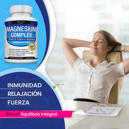 Magnesio Completo con 8 Formas – 1000mg