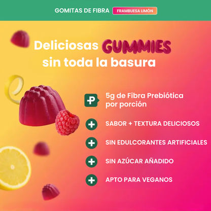 Gomitas de Fibra Prebiótica