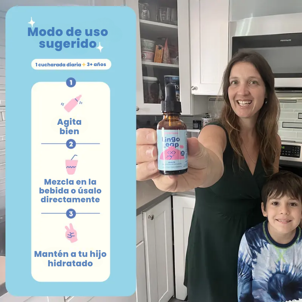 Gotas de Zeolita y Vitaminas para Niños