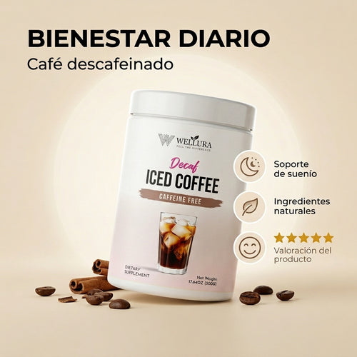 Café Helado Descafeinado — Sin Cafeína