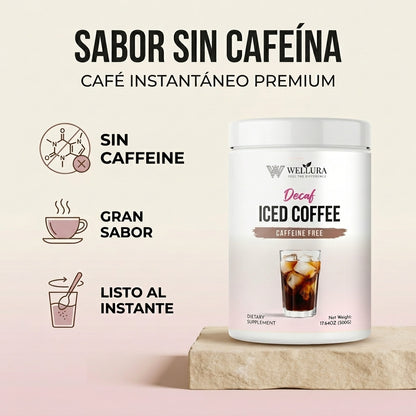 Café Helado Descafeinado — Sin Cafeína