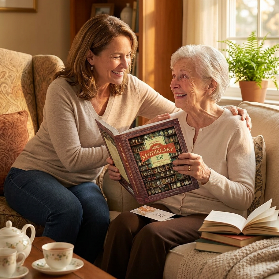 Gift Scene - Mother and Daughter