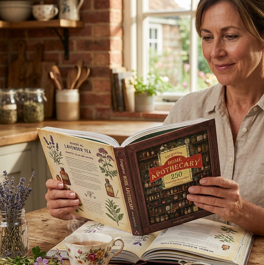Reading Scene - Woman with Book