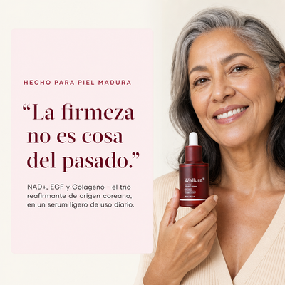 Sérum NAD+ Reafirmante — beneficio 4