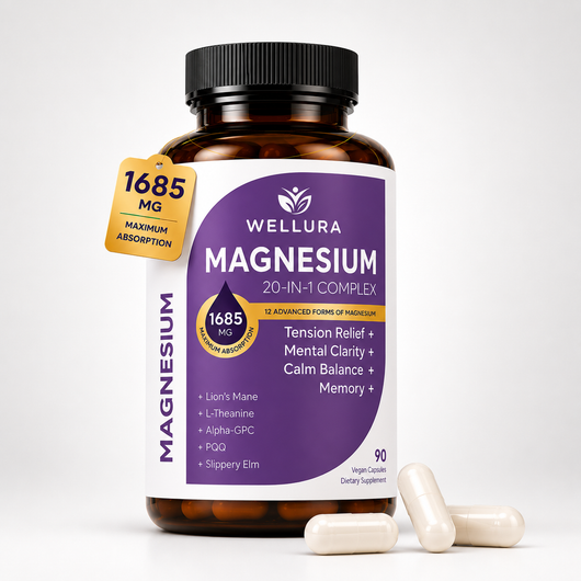 Magnesio 20 en 1: La Fórmula Definitiva para el Bienestar de la Mujer
