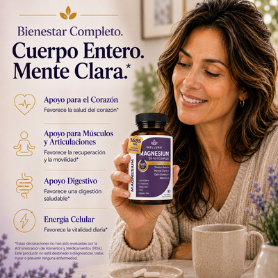 Magnesio 20 en 1: La Fórmula Definitiva para el Bienestar de la Mujer