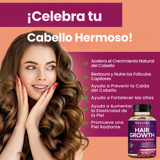 Vitaminas para el Crecimiento del Cabello